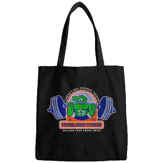 Everglades Fitness Est 1984 Gator Florida Workout Apparel Bags