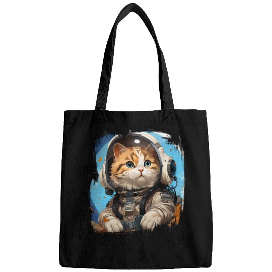 Scotch Fold Cat Astronaut Vbs 2T Bags