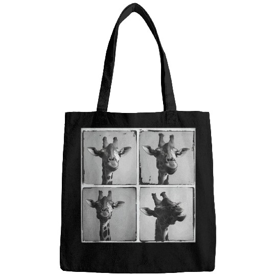 Giraffe Pet Face Photo Love Giraffes Funny Safari Animal Bags