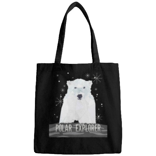 Bear Pet Cute Polar Bears Explorer Save The North Pole Climate Change Bags