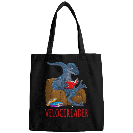 Book Fun Velocireader Velociraptor Reading Back To School Bags