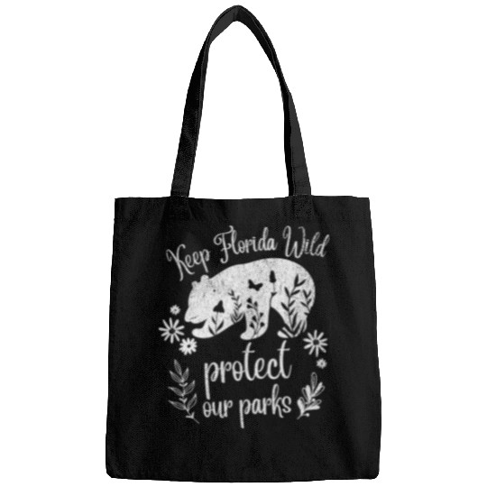 Bear Pet Florida Wildlife Parks Bear Design Protect Our Parks Bags