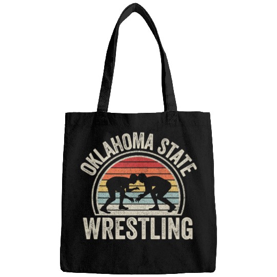 Sport Wrestling vintages Retro Oklahoma State Wrestling Bags