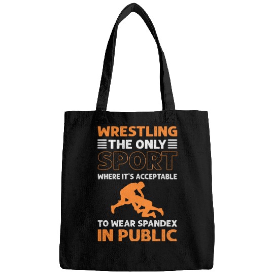 Sport Wrestling Wearing Spandex In Public Wrestler Bags