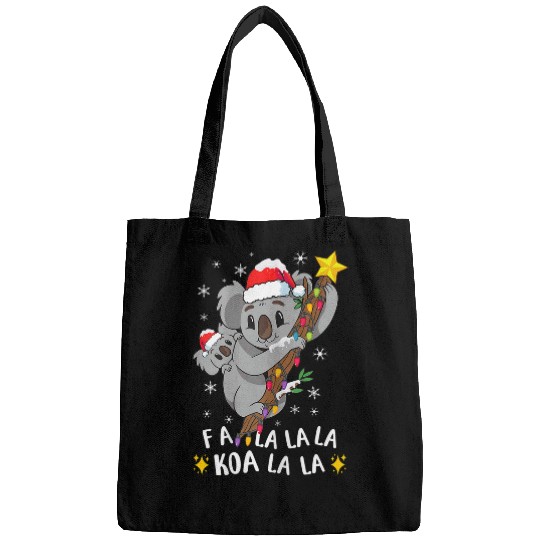 Koala Pet Fa la la La Christmas Baby Koalas Xmas Bags