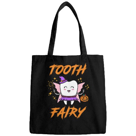 dentists Job Tooth Fairy Wearing Halloween Costume Cute Bags