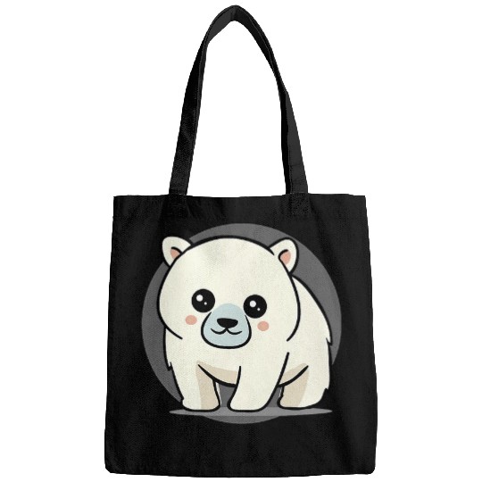 Bear Pet Adorable Chibi Kawaii Baby Polar Bags