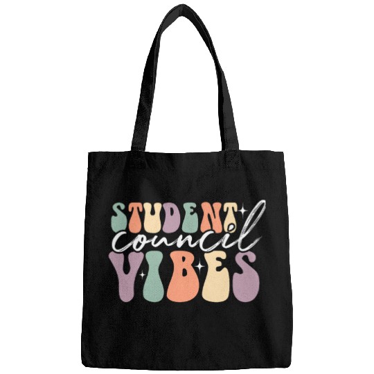 Groovy Student Council Vibes School Student Teacher Bags