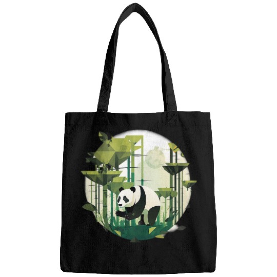 Panda Pet Empathy Kawaii and Caring in Chinese Forest Bags