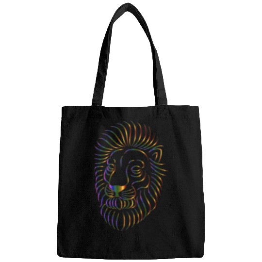 Lion Pet Face Portrait Bags