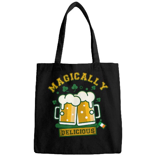 Beer Fun Magically Delicious Funny Beer Drinking St Patrick Day Bags