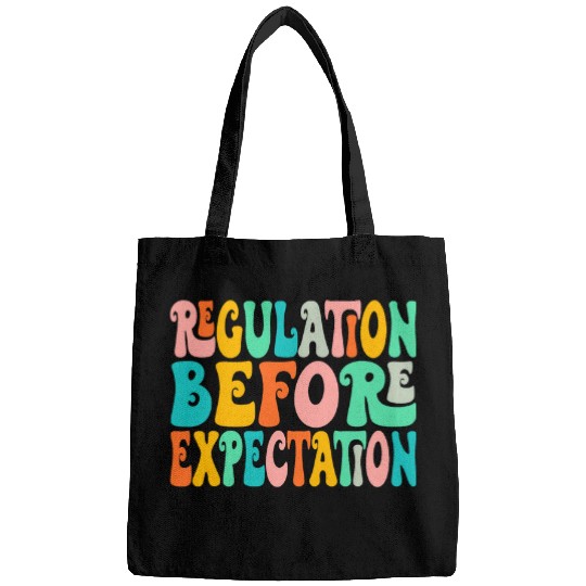 Groovy Regulation Before Expectation Cute ABA SLP Therapy 8 Bags