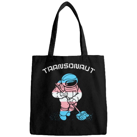 Astronaut Job Cleaner Transgender Pride LGBTQ Transgender Bags
