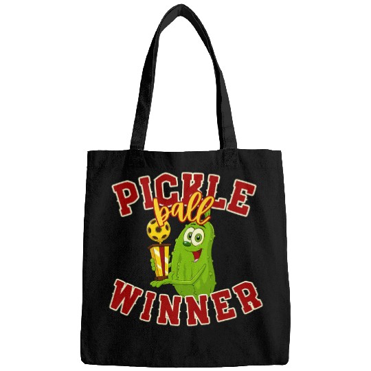Sport Pickleball Pickleball Trophy Winner Funny Pickleball Bags