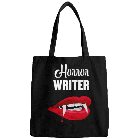 Book Fun Horror Writer Author Books Novelist Writing Story Thriller Bags