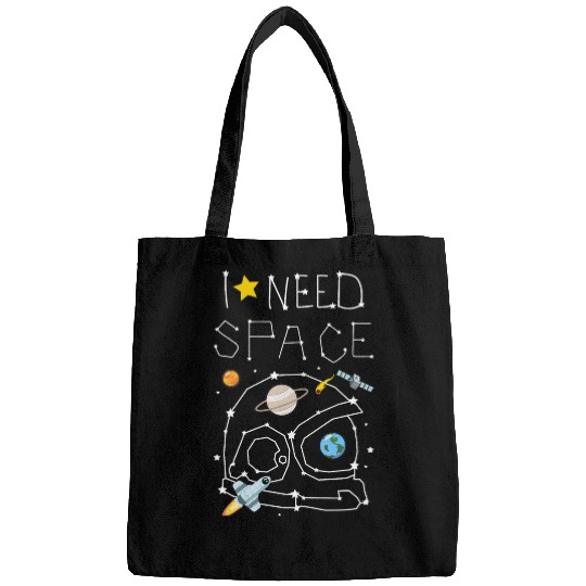 Astronaut Job I Need Space Astronaut Helmet Funny Science Teachers Bags