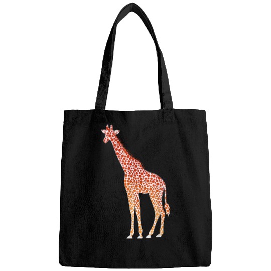 Giraffe Pet Polka Dot Giraffe 15th September International Dot Day Bags