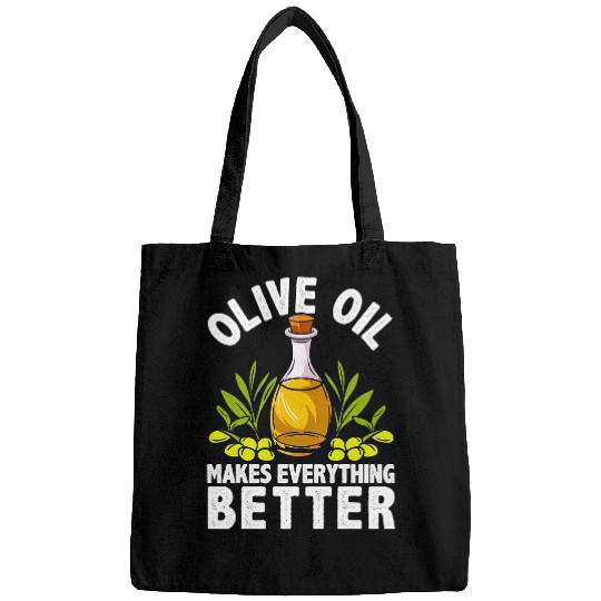 Olive Oil Italian Mediterranean Chef Cooking Funny Bags