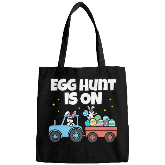 Tractor Fun Egg Hunt Is On Tractor Easter Eggs Cute Boys Kids Toddler Bags