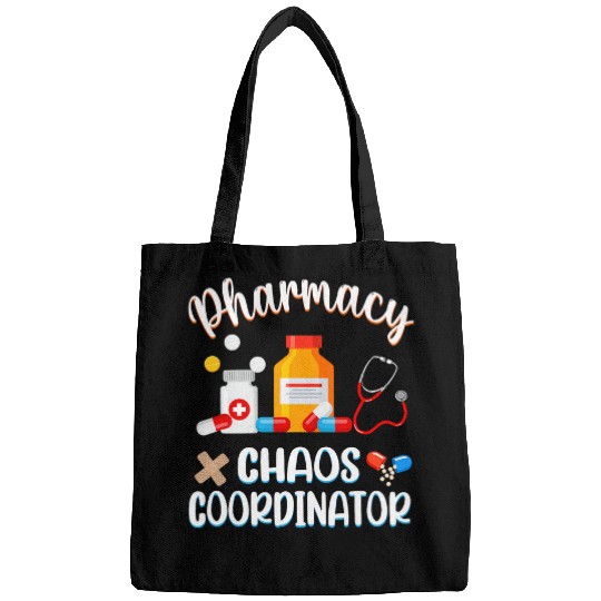 Pharmacist Job Pharmacy Chaos Coordinator Technician Tech Pharmacists 2 Bags