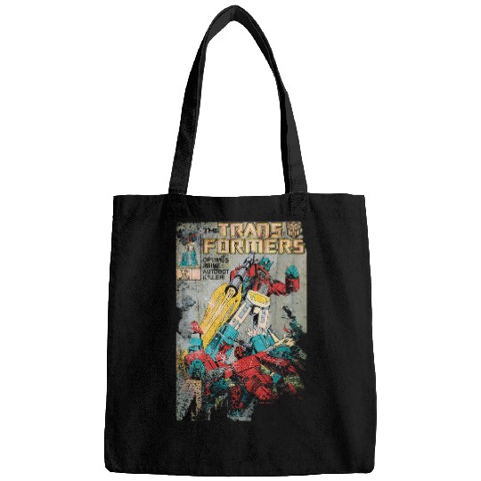 Book Fun Transformers vintages Faded Autobot Killer Comic Bags