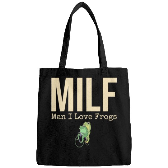Frog Pet Man I Love Frogs Amphibian Froggy Toad Tadpole Frog 6 Bags
