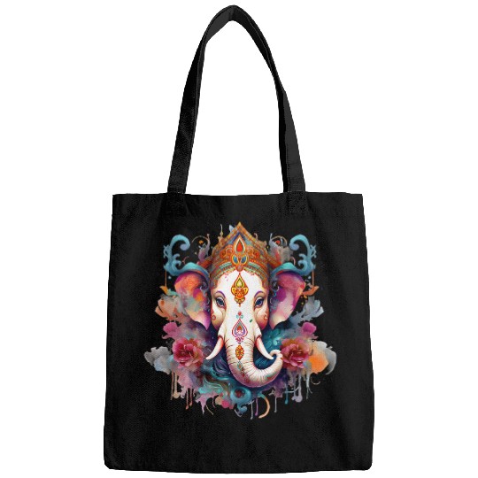 Elephant Pet Hindu Ganesha Color God Elephant Spiritual Bags