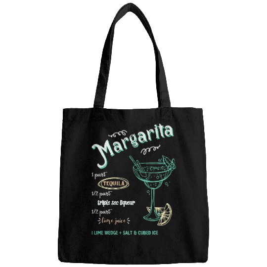 Bartender Job Margarita Cocktail Recipe Barkeeper Barman Men Women Bags