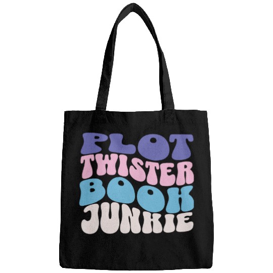 Book Fun Reader Plot Twister Book Aesthetic Reading Teacher Librarian Bags