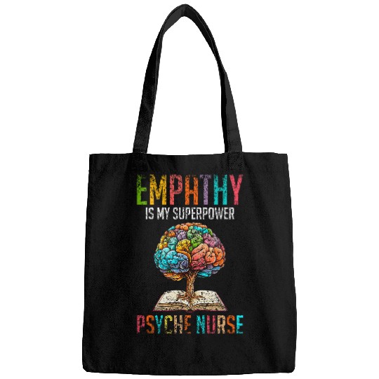 nurses Job Empathy Is My Superpower Psych nurses Job Psychiatric nurses Bags