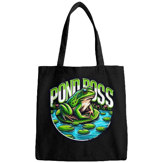 Frog Pet Lily Pad Pond Boss For Frog Lovers Bags