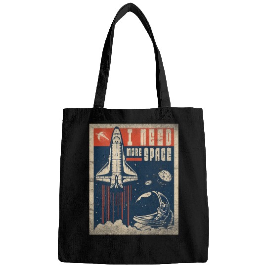 Astronaut Job I Need Space Funny Astronomy Science Astronaut Space Bags