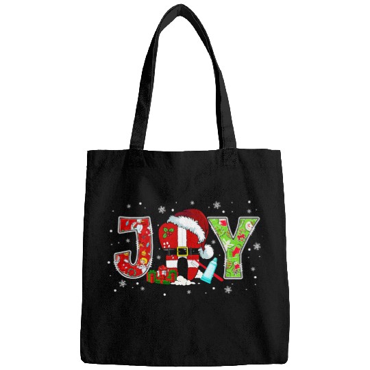 dentists Job Joy Christmas Pajamas dentists Tooth Teeth Santa Hat Xmas Bags