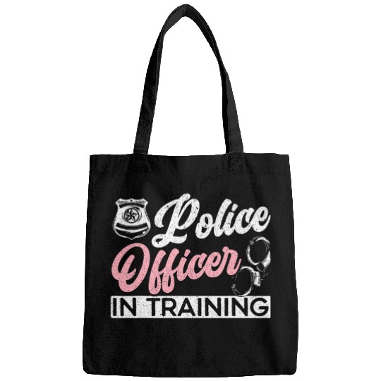 Police Job In Training Policewoman Law Enforcement Cop 1 Bags