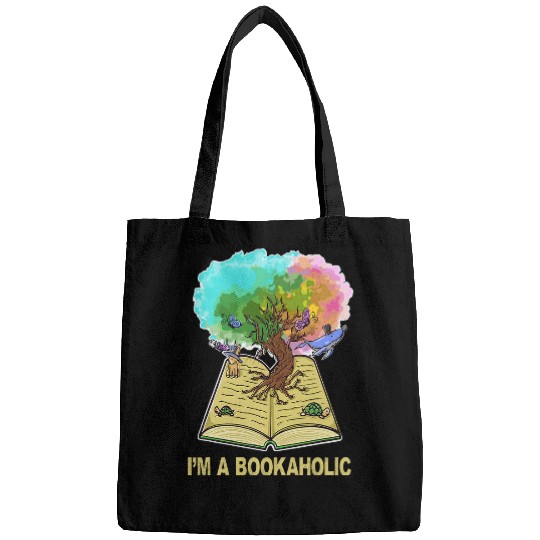 Book Fun Tree Of Life Im A Bookaholic Loves To Read Bags