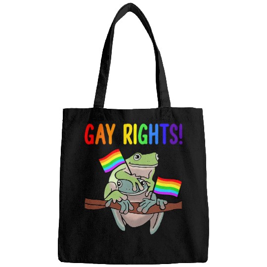 Frog Pet LGBT Toad Gay Rights LGBT Pride Month Bags