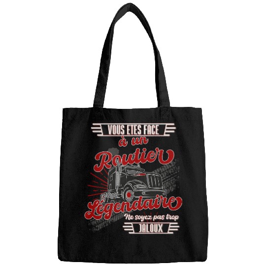 Truck Fun Mens Router Humour Driver Heavy Weight vintages Bags