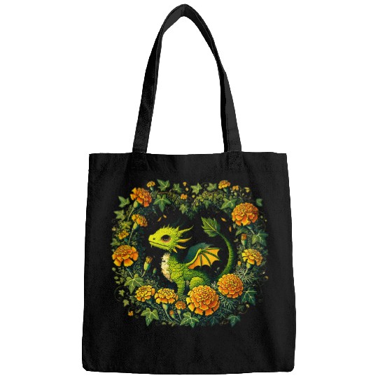 Dragon Pet Marigold Moss Dragon Illustration 2 Bags