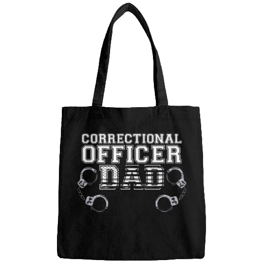 Police Job Law Enforcement Fathers Day Correctional Officer Dad Bags