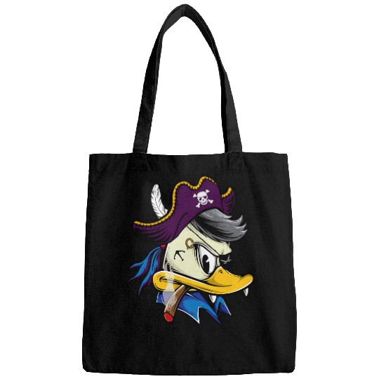Duck Pet Face Pirate Duck Quack Sparrow Halloween Costume Bags