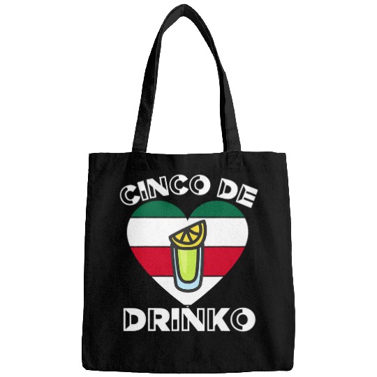 Bartender Job Cinco De Drinko Women Bartender De Mayo Tequila Lover Bags