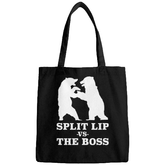 Bear Pet Split Lip vs The Boss Grizzly Bear Banff national park Bags