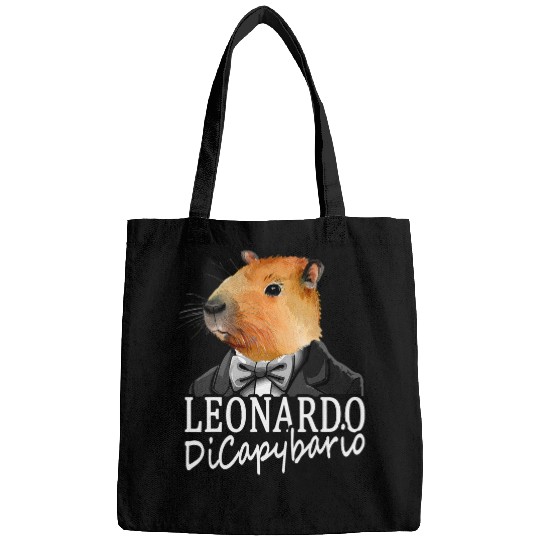 capybaras Pet Capibara Leonardo DiCapybario Bags