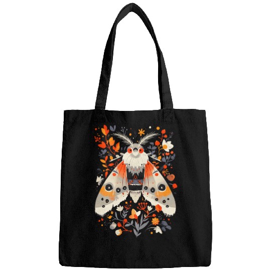 Folk Art Moth Cottagecore Goblincore Fairy Grunge Aesthetic Bags