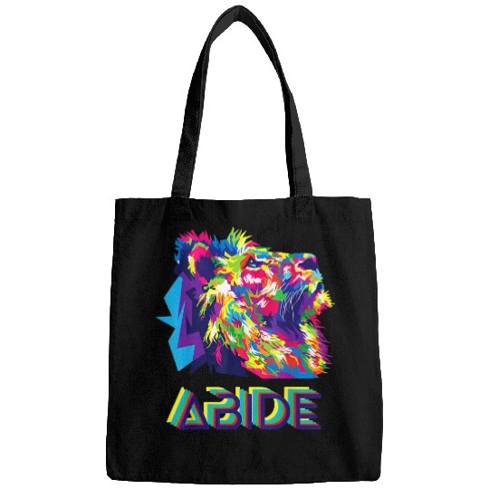 Lion Pet Jesus Abide in Jesus Faith Based Jesus Lion God Christian Bags