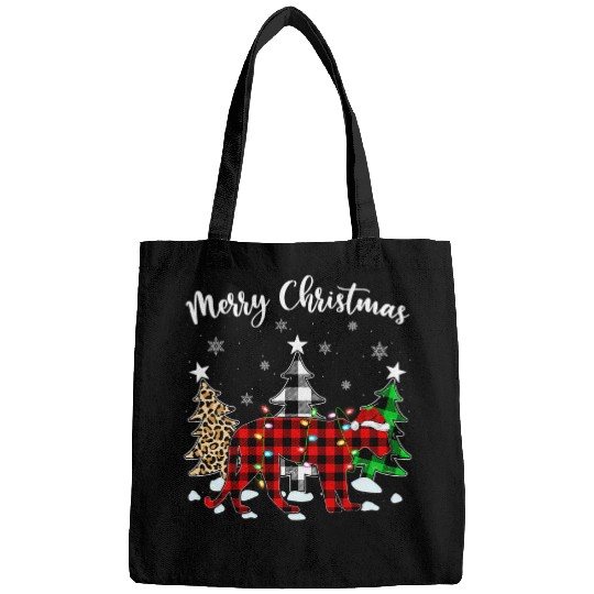 Lion Pet Funny Leopard buffalo plaids Mountain Lion Christmas Pajama Bags