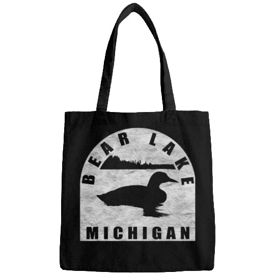 Bear Pet Bear Lake Loon Michigan Bags