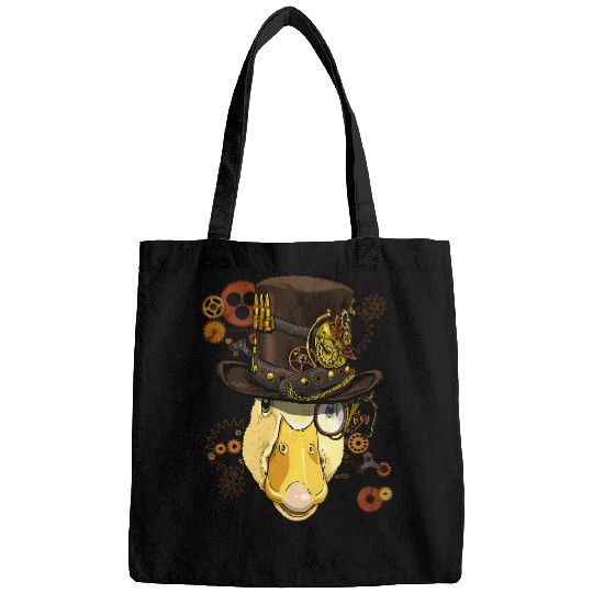 Duck Pet Steampunk Gothic Duck Mechanical Farm Animal Face Bags