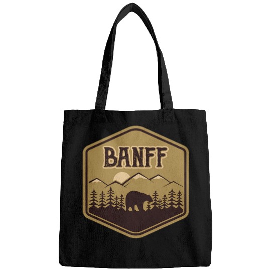 Bear Pet Alberta Banff National Parks Canada Bear Bags