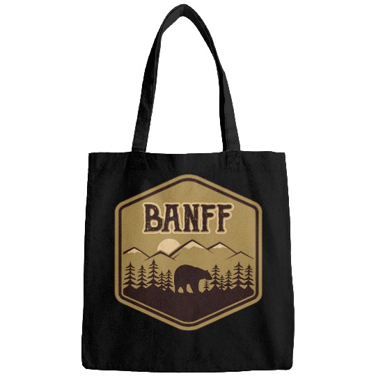 Bear Pet Alberta Banff National Parks Canada Bear Bags